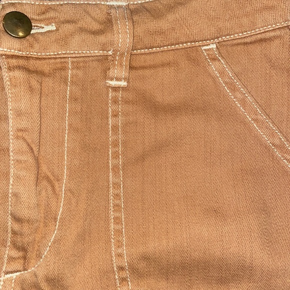 Khaki mini skirt - Picture 2 of 3